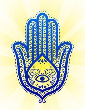 Амулет хамса, рука Фатіми - єврейські знаки і обереги, аналоги з інших релігій
