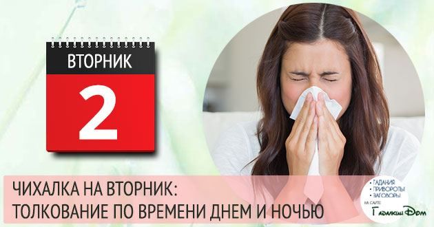 чмихавки вівторок