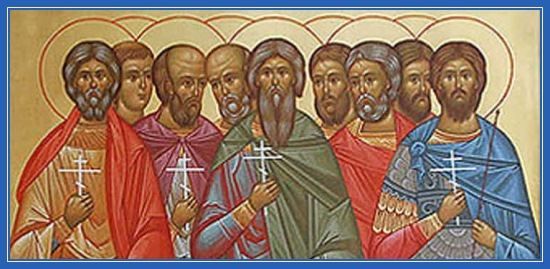 Дев'ять мучеників Кизичеських - житіє