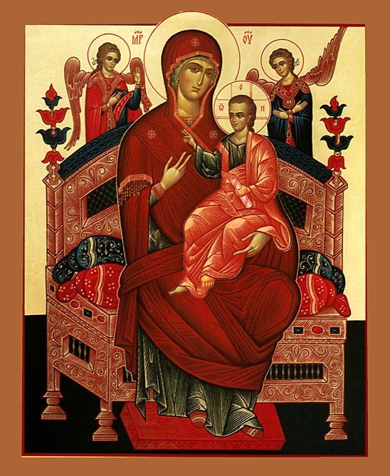 Ікона Божої Матері «Всецариця»