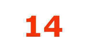 Магія числа 14