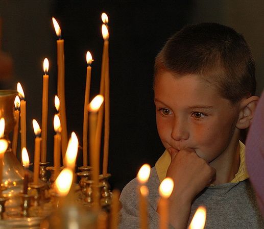 Молитви батька або матері про дітей, лудіння