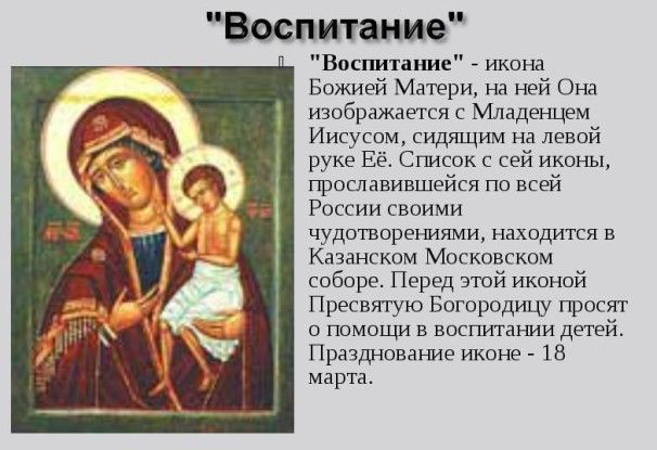 Молитви на гарне навчання в школі і ВУЗі Ісусу Христу Богородиці