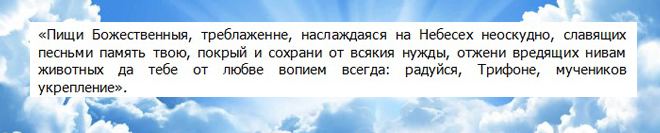 У чому допомагає святий Трифон - молитва святому Трифону про допомогу в роботі