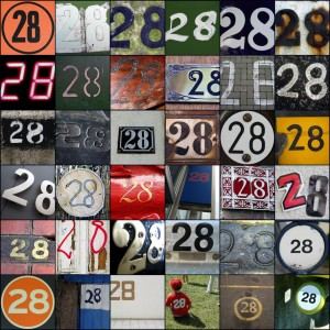 Значення числа 28
