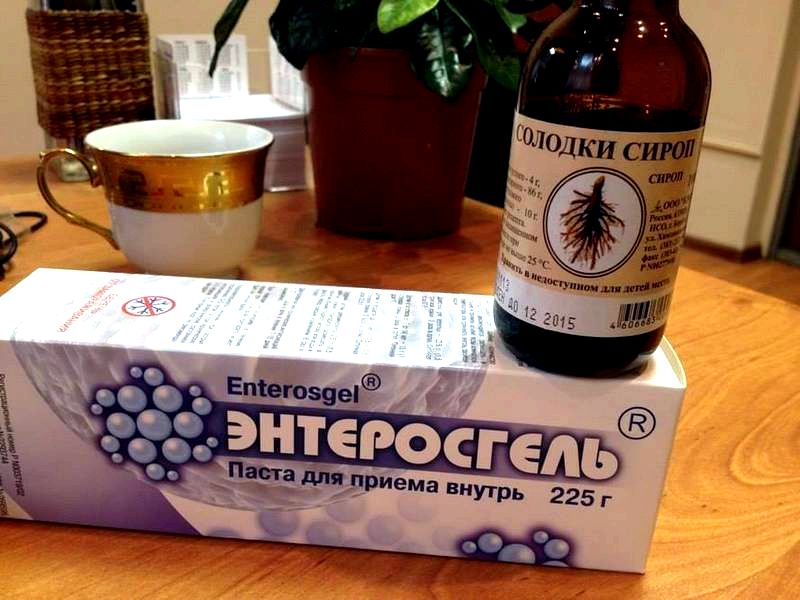 Чистка лімфи солодкою і Ентеросгелем