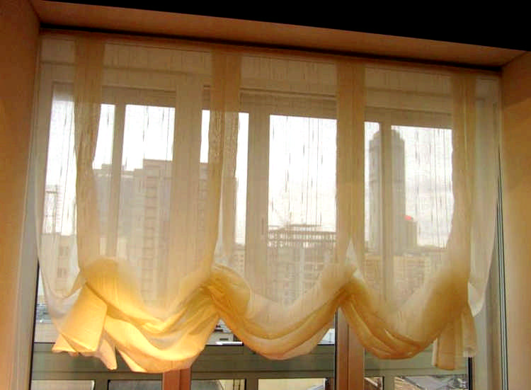 Сучасні штори для вітальні