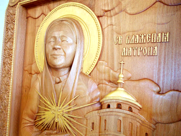 різьблена ікона