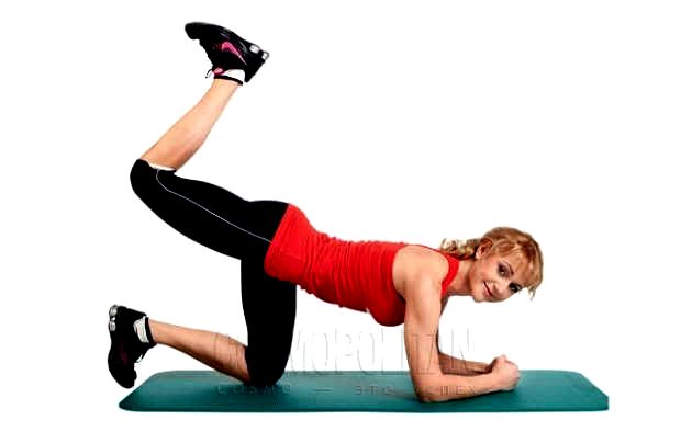 Вправи для зменшення стегон - м'язи стегон і сідниць